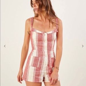 Reformation Coconut Romper